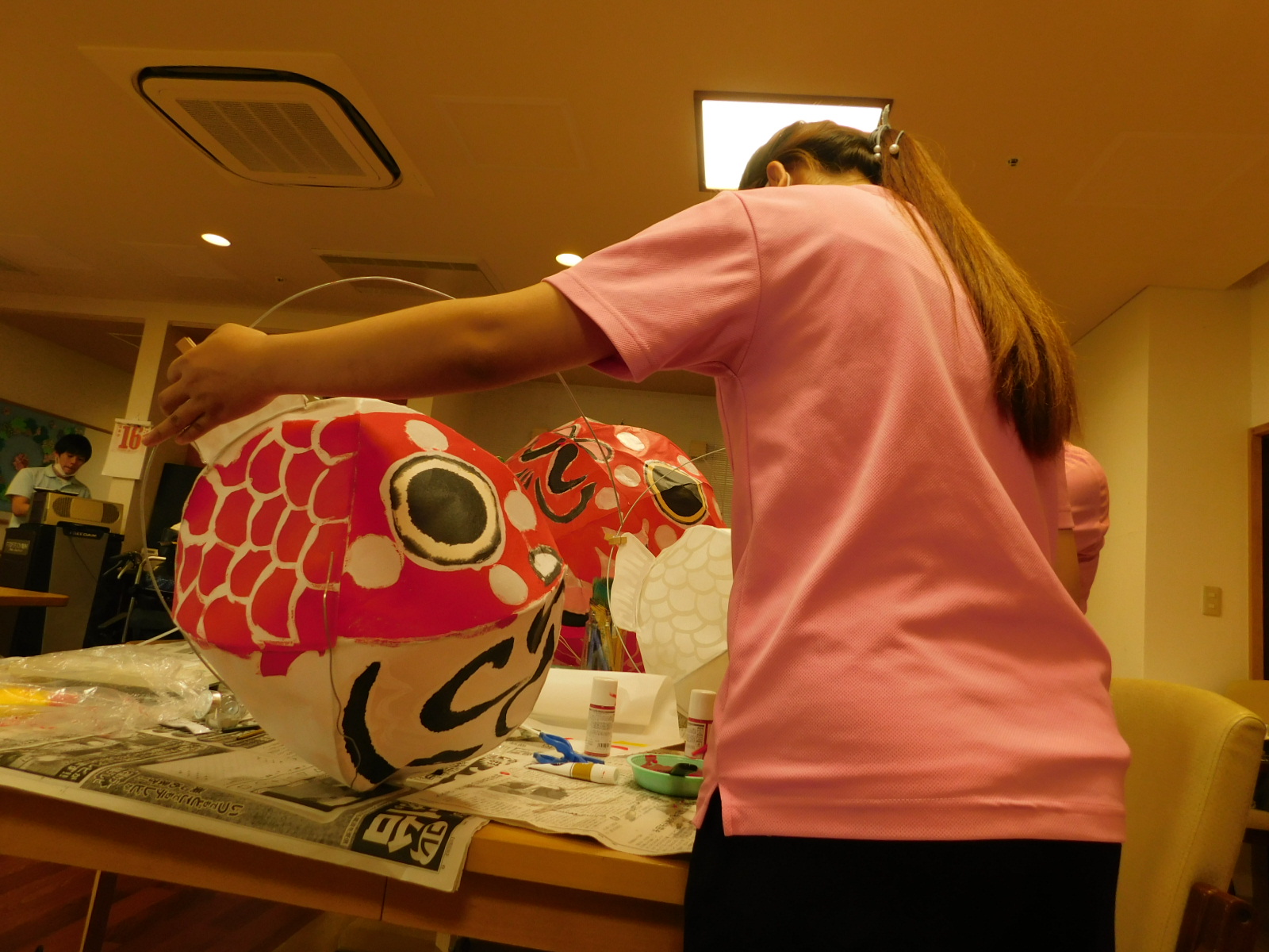 金魚ねぶたを作りました 大阪府八尾市のサービス付き高齢者向け住宅 あぷり志紀 小規模多機能ホーム あぷり 金魚ねぶたを作りました 大阪府八尾市のサービス付き高齢者向け住宅 あぷり志紀 小規模多機能ホーム あぷり